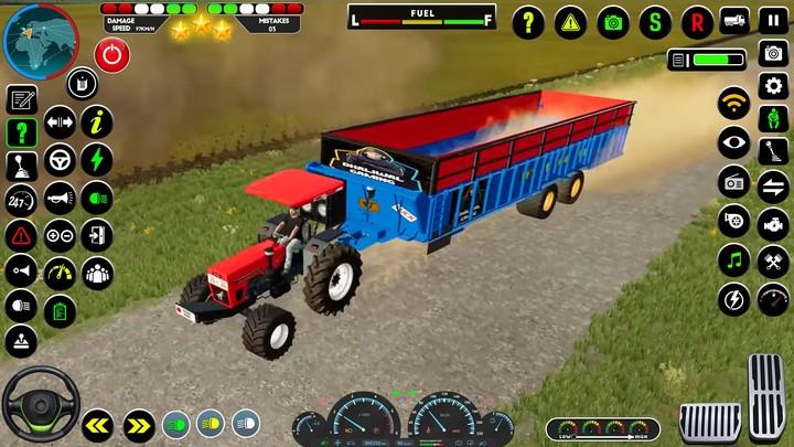 Tractor Farming Tractor Games экрана 4