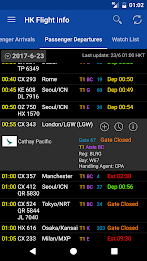 Hong Kong Flight Info ဖန်သားပြင်ဓာတ်ပုံ 2