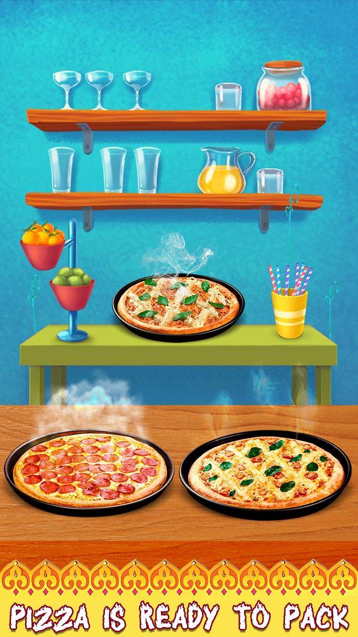 Pizza Maker Pizza Cooking Game captura de pantalla 