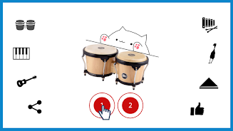 Bongo Cat Musical Instruments ekran görüntüsü 2