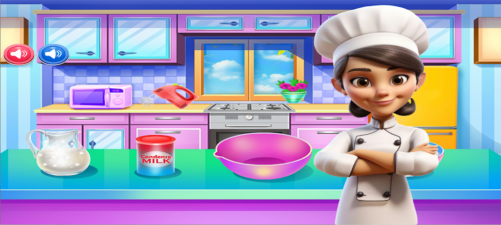 game cooking candy decoration ekran görüntüsü 2