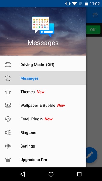 SMS-Messenger Screenshot 2