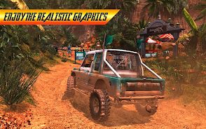 Offroad Jeep Driving Simulator captura de pantalla 