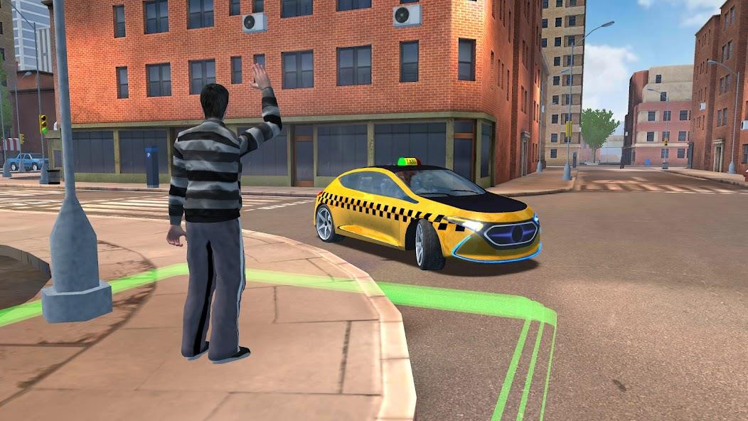 Taxi Sim 2022 Evolution Mod ảnh chụp màn hình 4