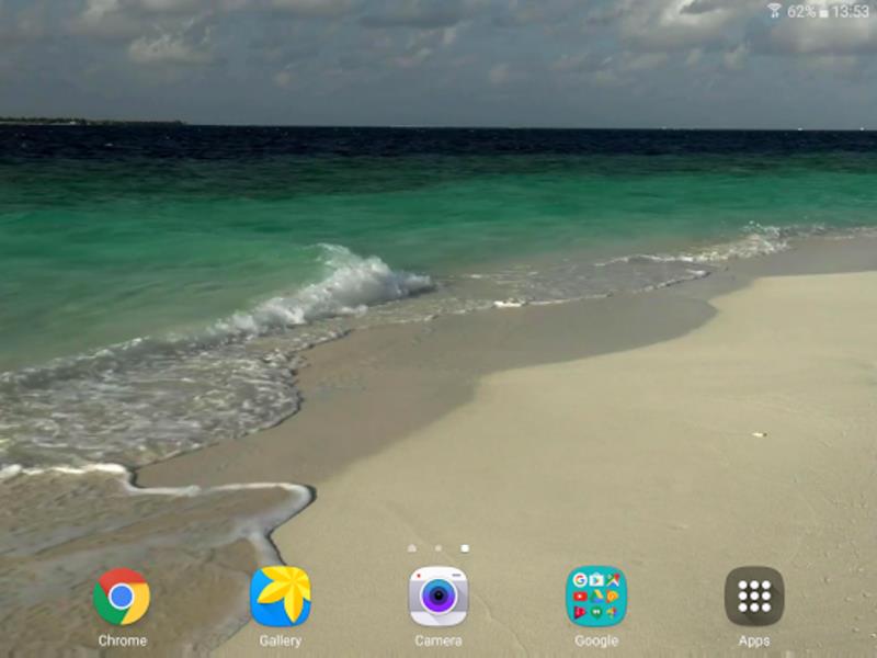 Tropical Beach Live Wallpaper экрана 3