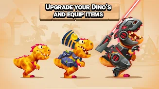 Dino Bash: Travel Through Time ဖန်သားပြင်ဓာတ်ပုံ 1