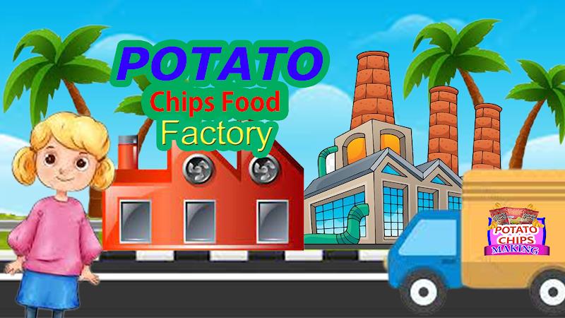 Potato Chips Food Factory Game স্ক্রিনশট 4