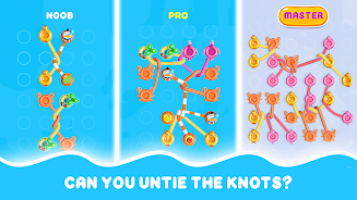 Tangle Maze: Untie the Knots captura de pantalla 