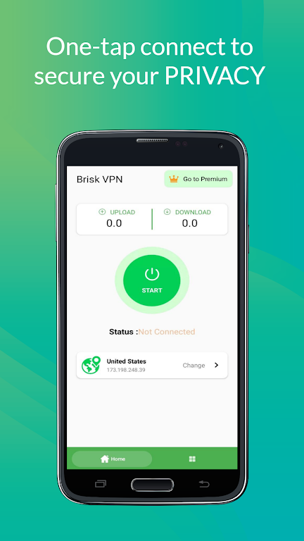 Screenshot Brisk VPN 3