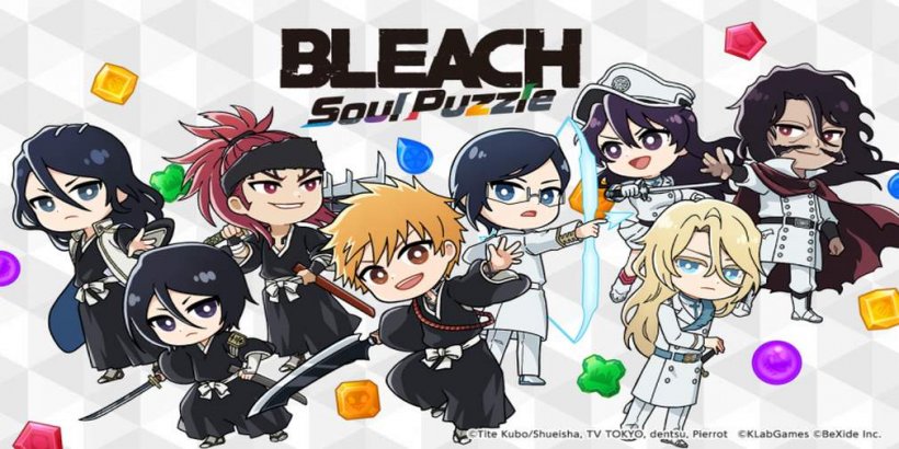 Мастерство головоломки и действие аниме в глобальном дебюте Bleach Soul Puzzle