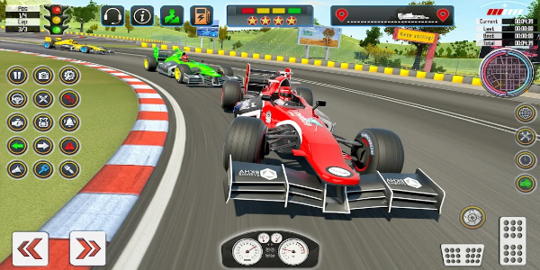 Real Formula Car Racing Games ekran görüntüsü 2