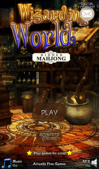 Mahjong: A Wizards World ekran görüntüsü 1