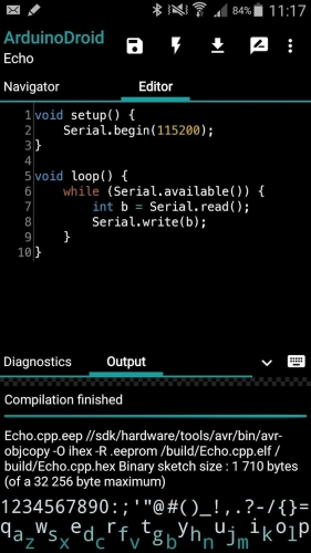ArduinoDroid Screenshot 3