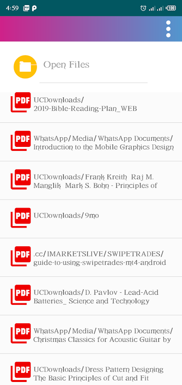 PDF Voice Reader- Audio应用截图第3张
