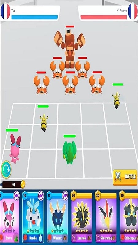 Monsters Tactics ekran görüntüsü 1