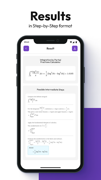 Double Integral Calculator captura de pantalla 