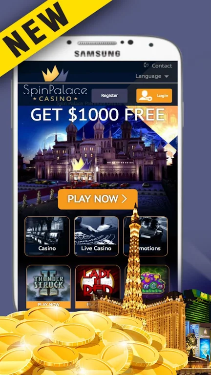 SPINPALACE - New Bonuses Screenshot 1