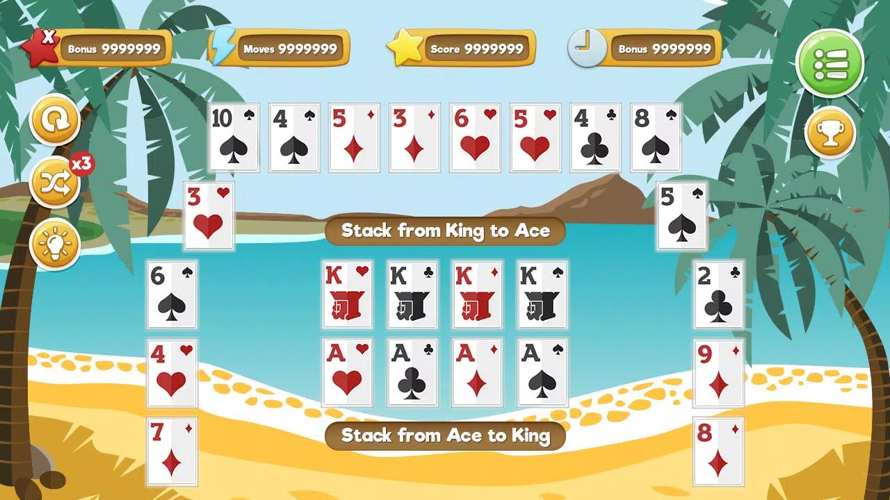 Crescent Solitaire экрана 1