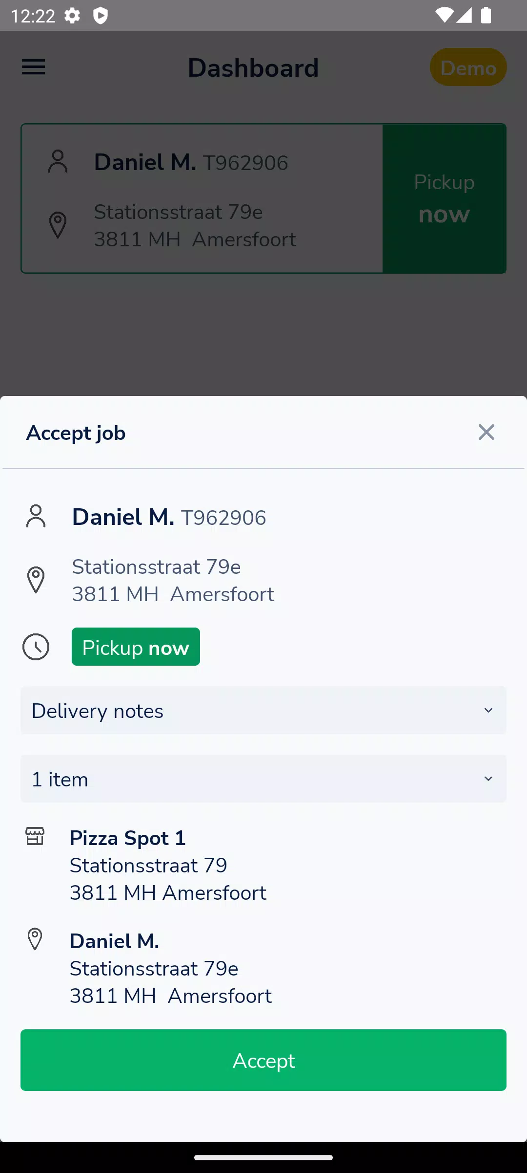 Deliverect for Couriers ဖန်သားပြင်ဓာတ်ပုံ 4