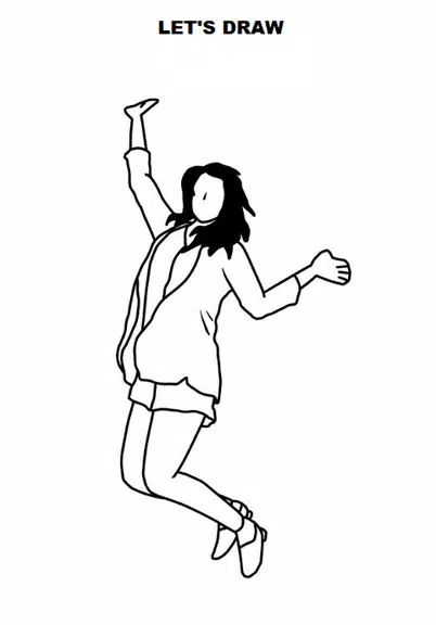 Draw Human Figures captura de pantalla 