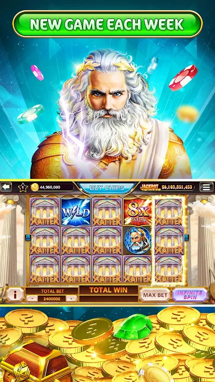 Lucky Vegas Casino: Slots Game স্ক্রিনশট 2