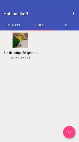 Hublaa Liker captura de pantalla 