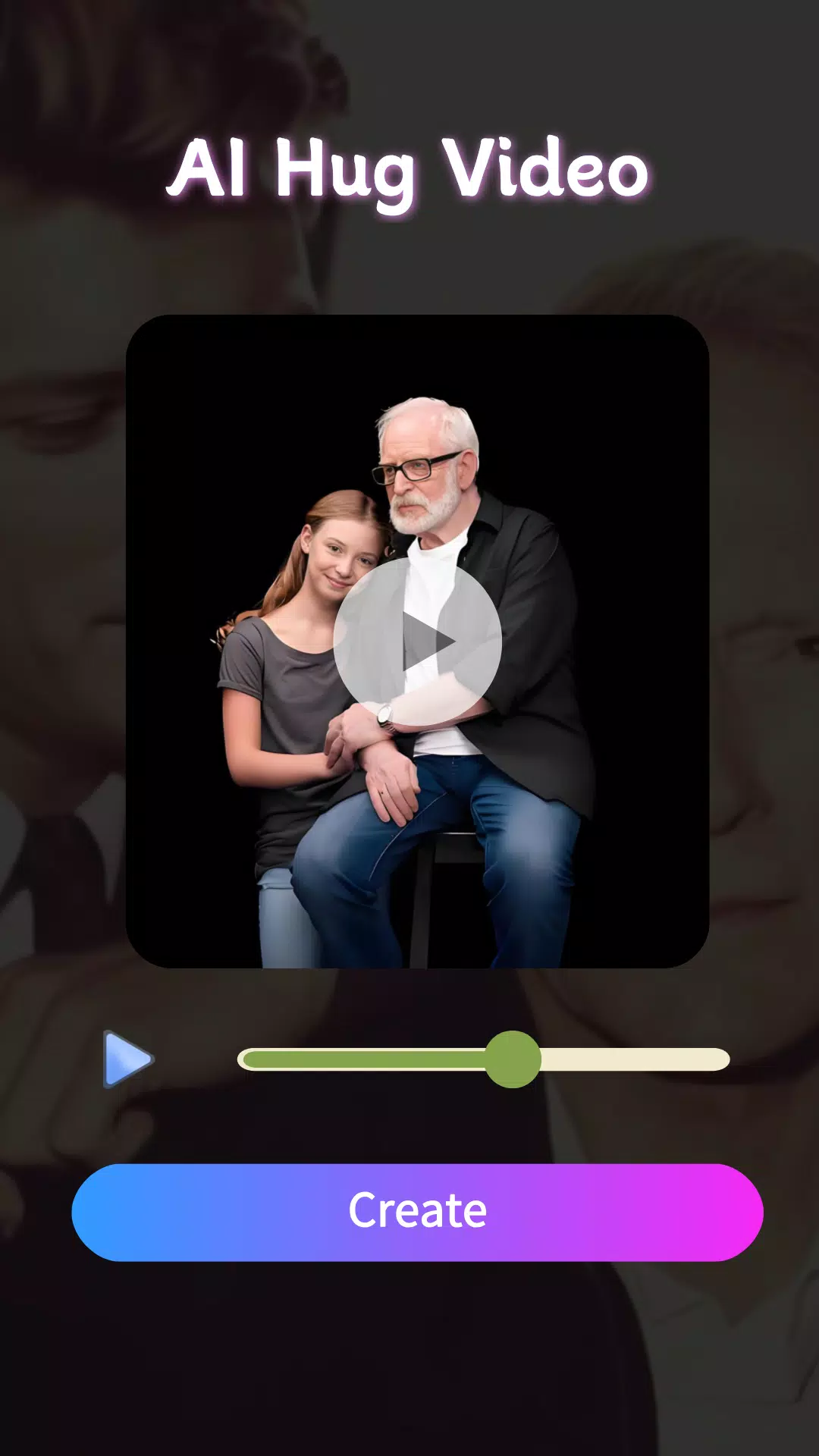 AI Hug Video Screenshot 1