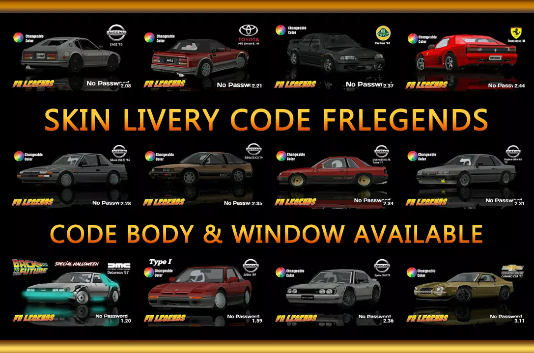 Livery FRLegends V2 स्क्रीनशॉट 2