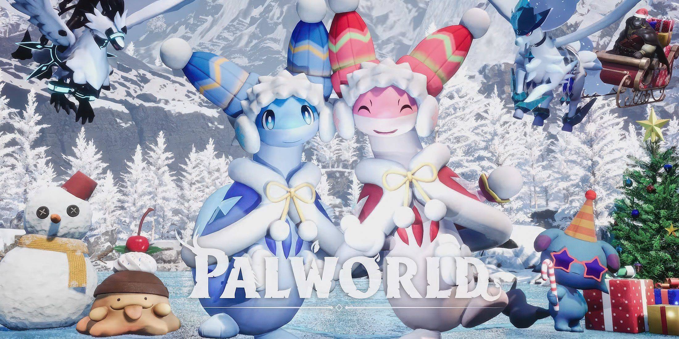 Palworld oferece 6 skins grátis para as festas de fim de ano