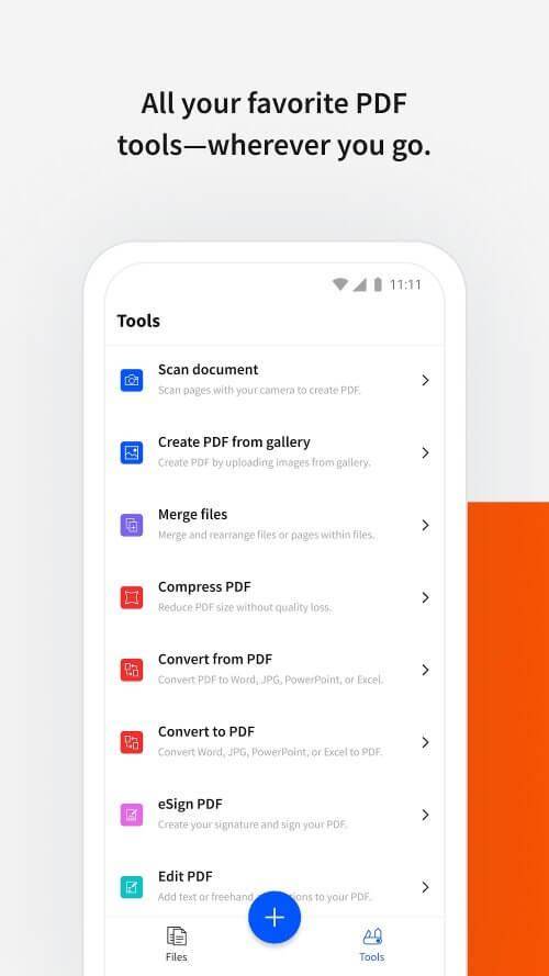 Smallpdf–Crear PDF, editar PDF captura de pantalla 