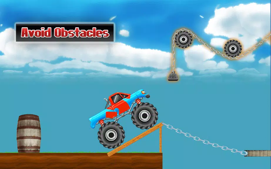 Rope Bridge Racer Car Game экрана 1