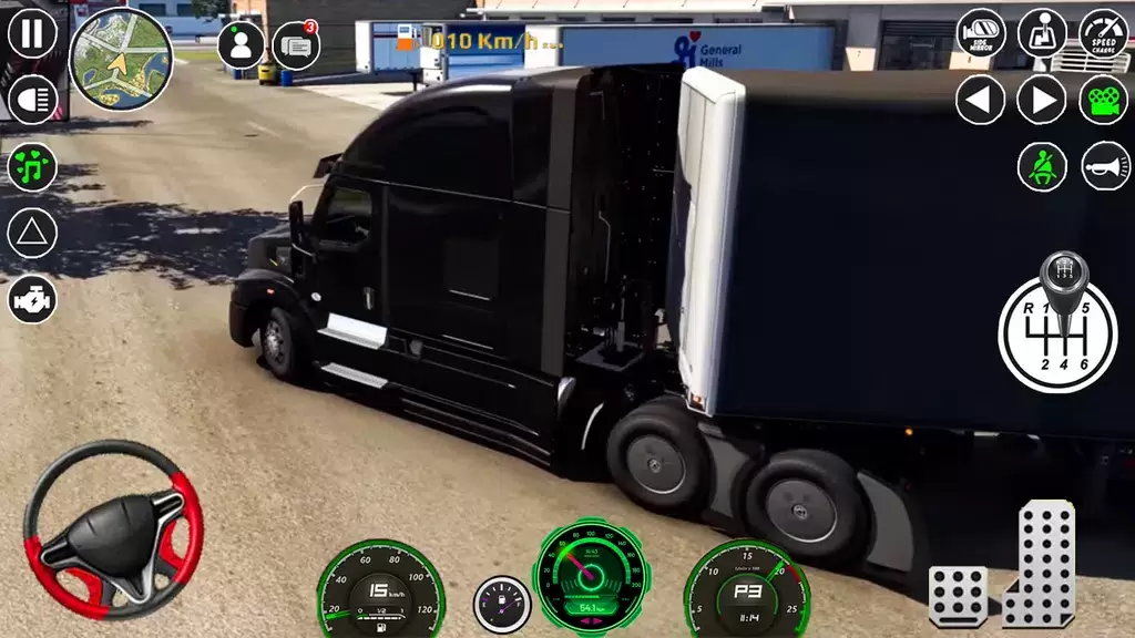 American Cargo City Driving 3D ekran görüntüsü 4