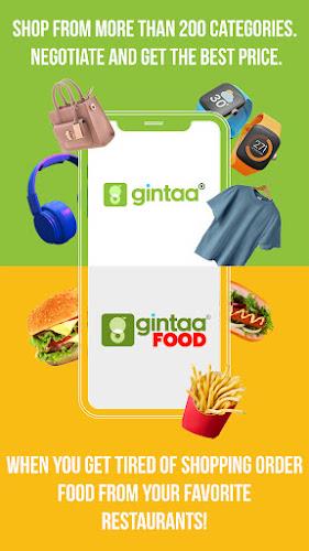 gintaa: Shop & Order Food captura de pantalla 