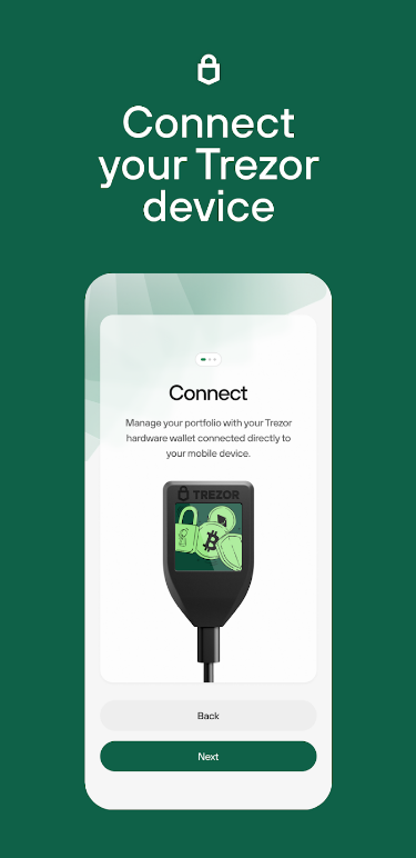 Trezor Suite Lite ekran görüntüsü 4