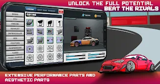 Pixel X Racer captura de pantalla 