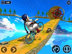 Fearless BMX Bicycle Stunts captura de pantalla 