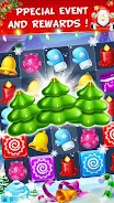 Candy Christmas Match 3 ảnh chụp màn hình 4