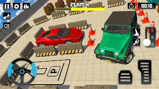 Jeep Parking Game - Prado Jeep 스크린샷 2