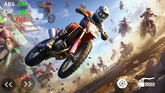 Motocross Beach Bike Games 3D স্ক্রিনশট 3