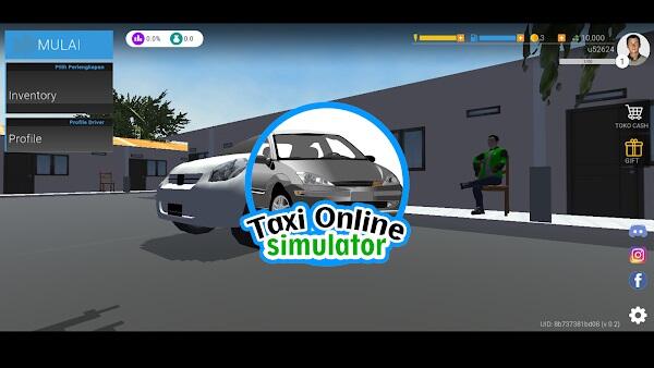 Taxi Online Simulator ID Скриншот 1