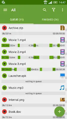 Advanced Download Manager ဖန်သားပြင်ဓာတ်ပုံ 1