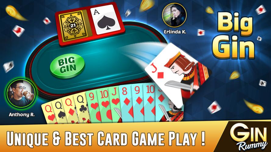 Gin Rummy captura de pantalla 