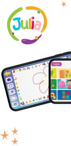 Julia - Kids Learning App 2-8 Screenshot 1
