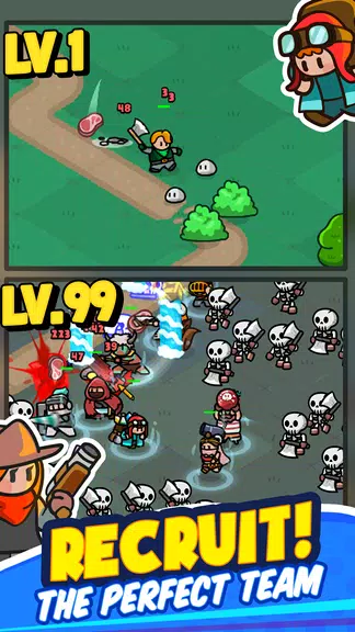 Rumble Heroes - Adventure RPG Screenshot 4