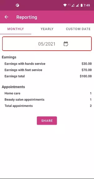 Nail Tech Appointment App screenshot 3