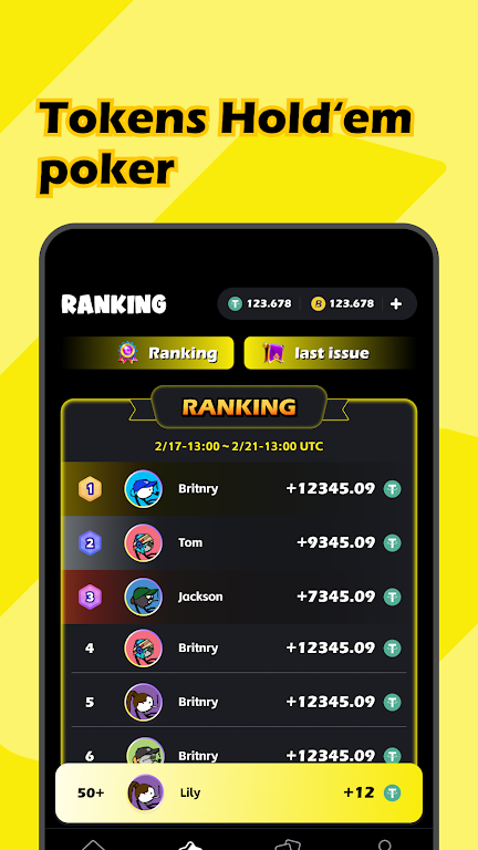 Tokens Hodl’em Poker Screenshot 3