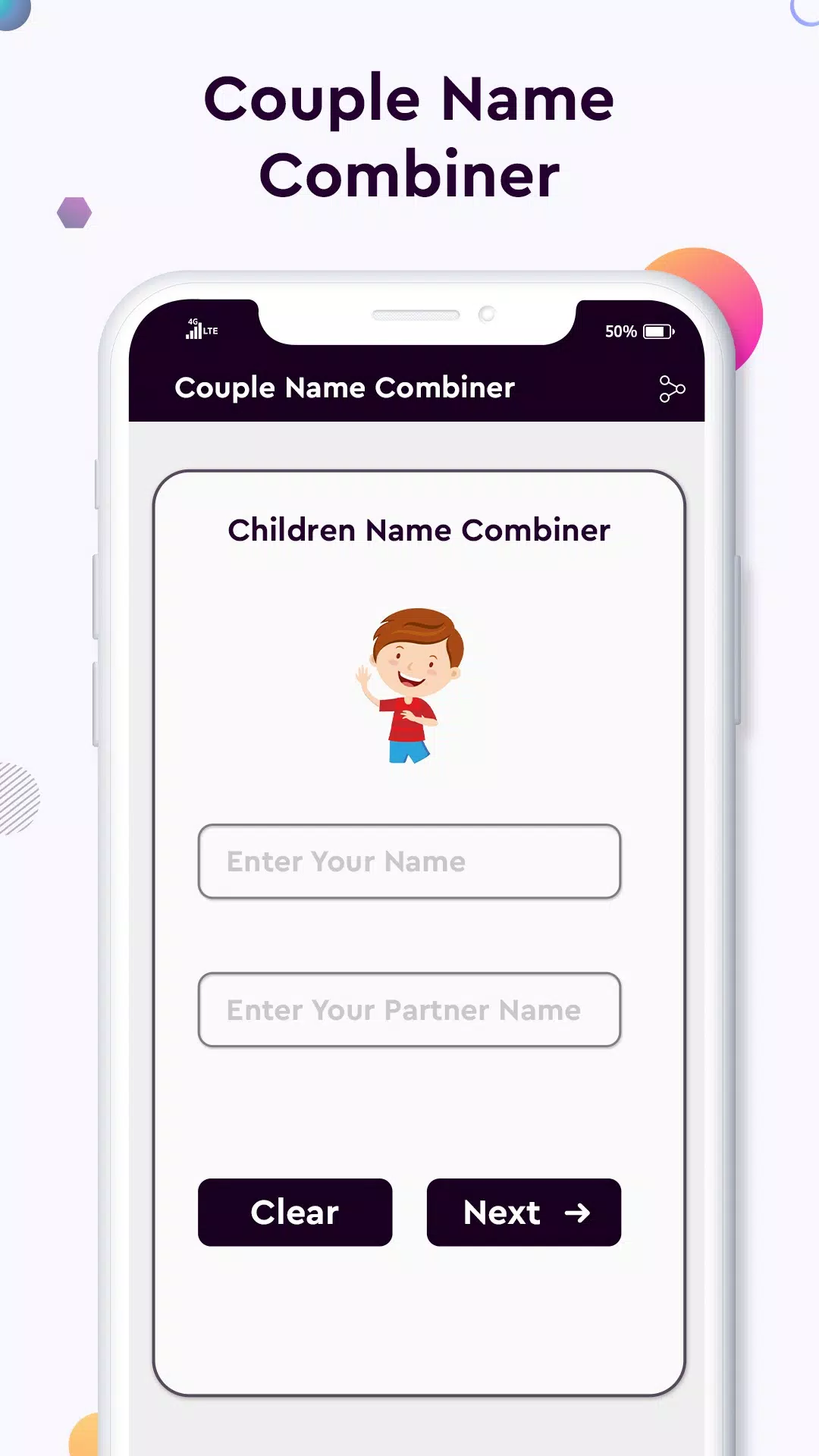 Baby name Couple Name Combiner ဖန်သားပြင်ဓာတ်ပုံ 3