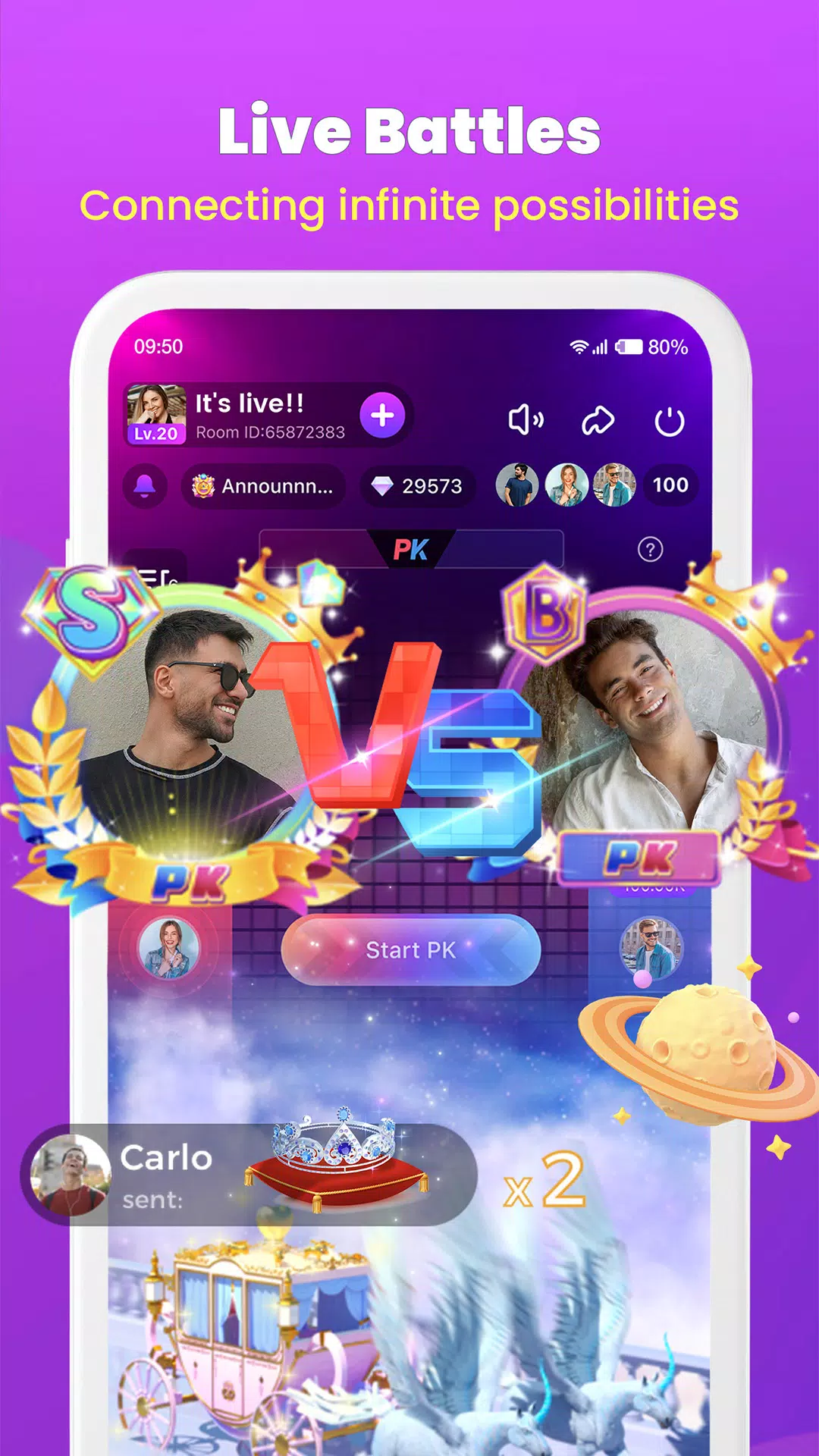 Screenshot Hiya-Group Voice Chat 4