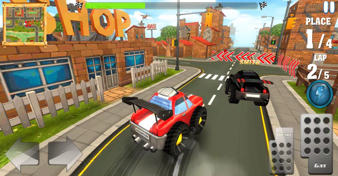 Cartoon Hot Racer 3D ဖန်သားပြင်ဓာတ်ပုံ 4