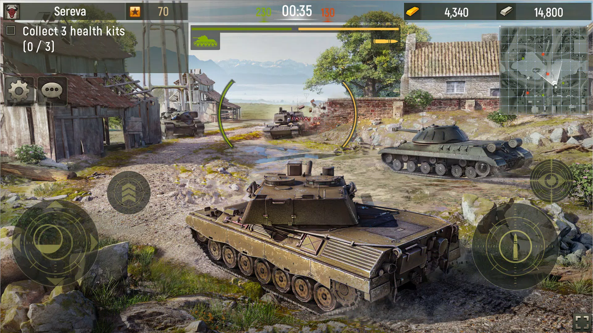 Grand Tanks: WW2 Tank Games应用截图第1张